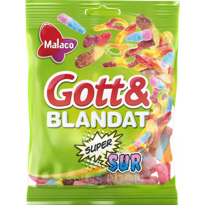 Malaco - Gott & Blandat Supersur